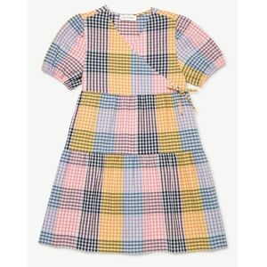 Free Assembly Girls Faux Tie Dress Size Large